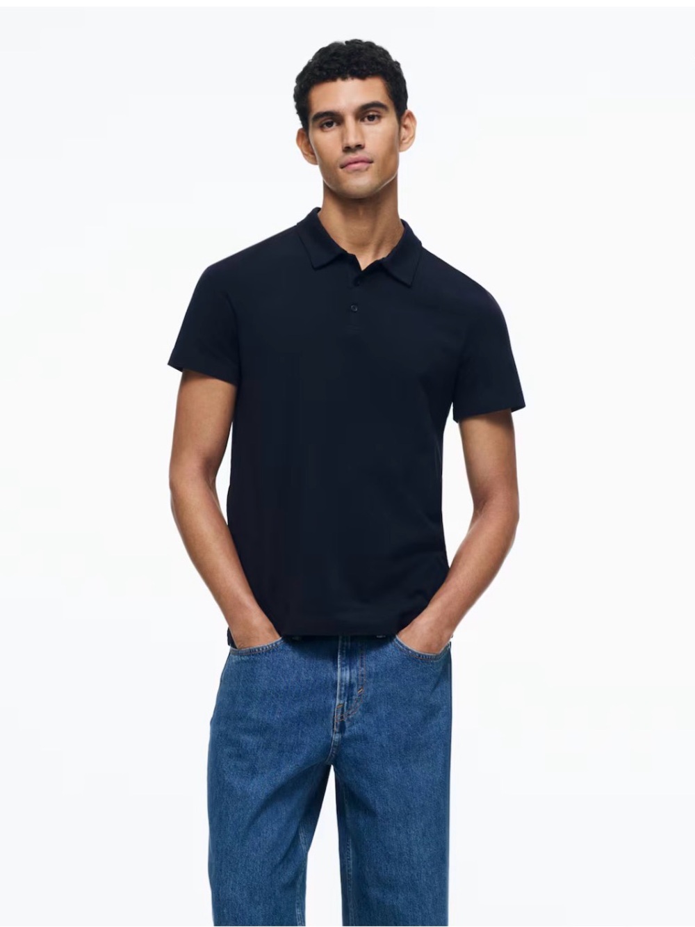 H&M Navy Men's Polo Shirt